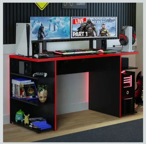Mesa para computador gamer - Madesa