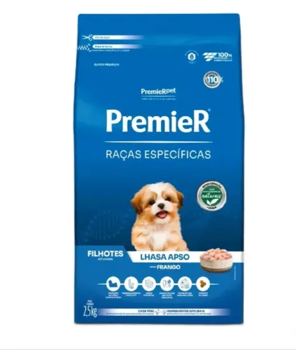 Ração Premier Raças Específicas Lhasa Apso Filhotes 2,5 Kg