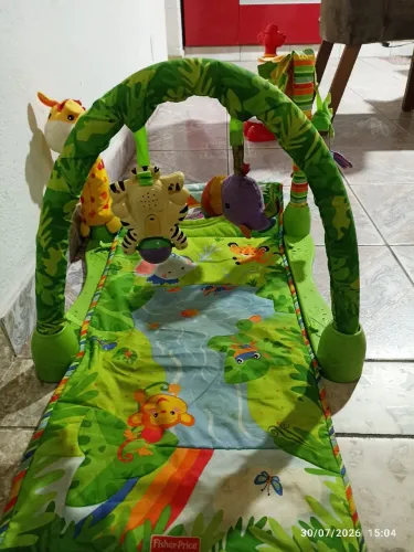 Tapete interativo Fischer infantil 