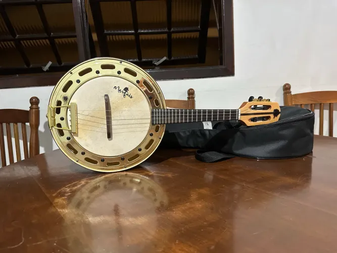 Banjo Marques BAJ150 - NOVO + BAG - PASSO CARTÃO 