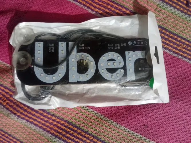 Letreiro Aplicativo da marca Uber*novo*!