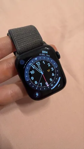 Apple Watch Series 9 GPS 45mm | Comprado nos EUA | Único Dono | Excelente Estado