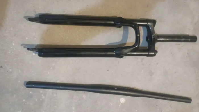 Garfo com amortecedor aro 29 + guidão 