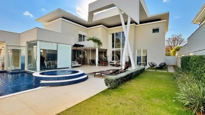 Sobrado à venda em Campinas, Alphaville Dom Pedro, com 4 suítes, com 504.63 m², Alphaville