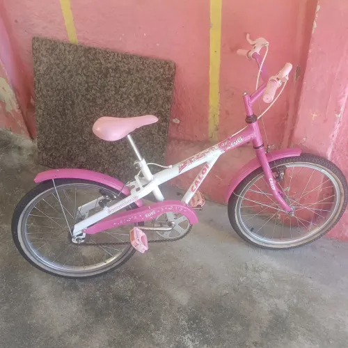 BICICLETA INFANTIL CALOI ROSA