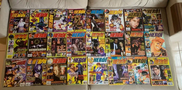 Revistas herói Gold Formatão 101 a 104 e 109 a 140