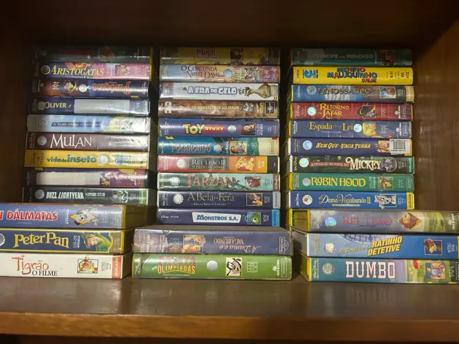 Coleção VHS Disney
