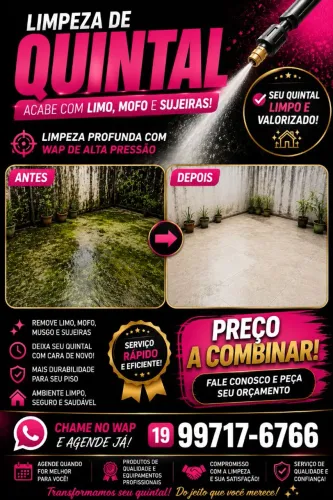 Limpeza e diárias 