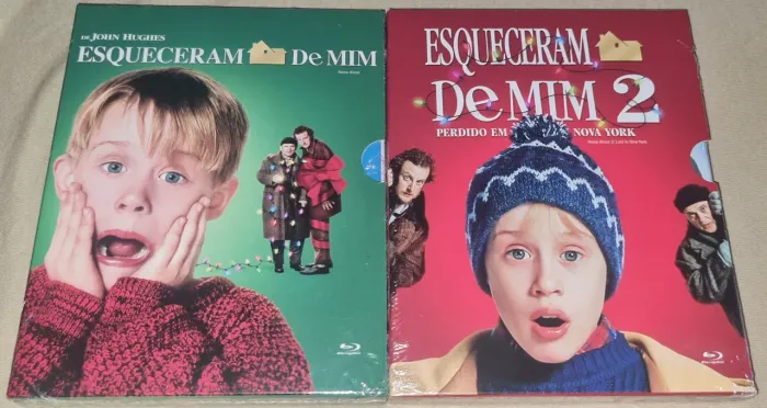 Bluray Esqueceram de mim 1 e 2 originais e dublados