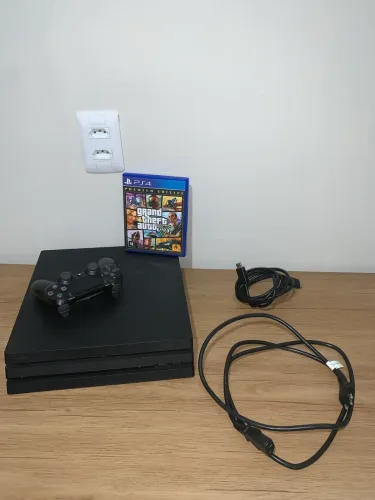 Ps4 PRO 1TB JOGO E 1 CONTROLE ORIGINAL