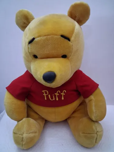 Ursinho Pooh de pelúcia com 40 cm em ótimo estado