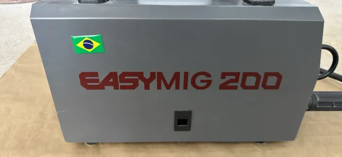 Máquina de solda sem gás galzer easy mig 200