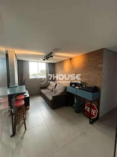 Apartamento à venda em Paulínia-SP no Jardim Flamboyant com 2 quartos, 1 banheiro, 2 vagas