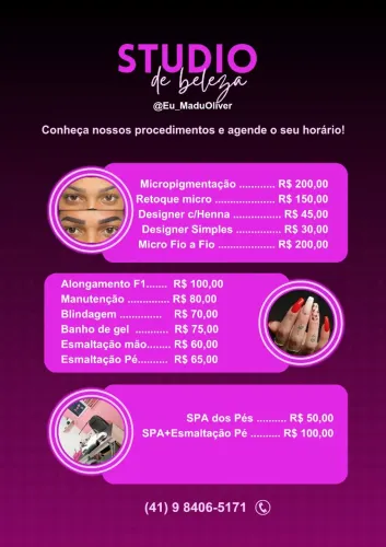 Studio de beleza 