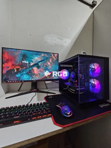 PC Gamer LGA1700 Core i5 14400F RTX4060 DDR4 16GB NVMe 512GB