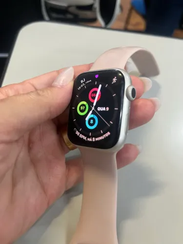 Relógio Apple whatch series 7, 45 mm. Bateria 84%