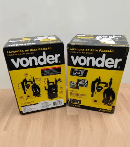 Lavadora de alta pressão Vonder nova completa Lavadora de Alta Pressão Vonder LAV 1300