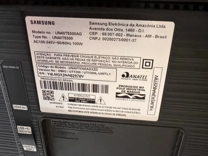 Tv smart Samsung 40 polegadas 