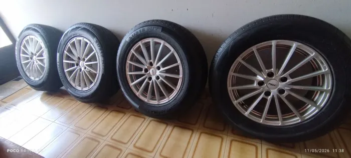 2 rodas aro 17 5x100