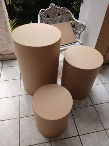 3 cilindros de pegue e monte