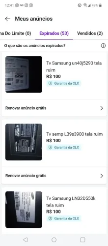 Placas Tv semp L39s3900fs. Tela ruim