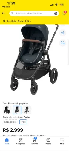 CARRINHO DE BEBÊ MAXI-COSI