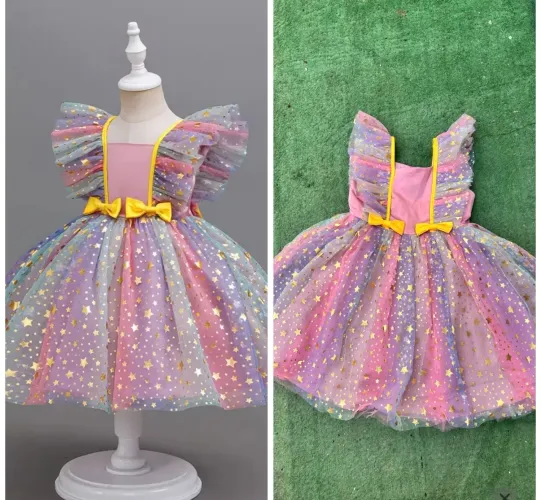 Vestido infantil de festa novo