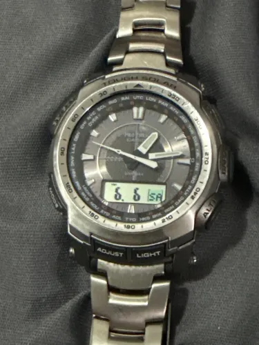 Casio Protrek PRG-510T anadigi