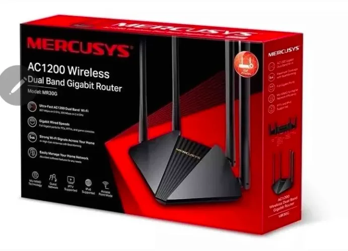 Roteador AC1200 Dual Band - Internet Mais Rápida em Toda Casa