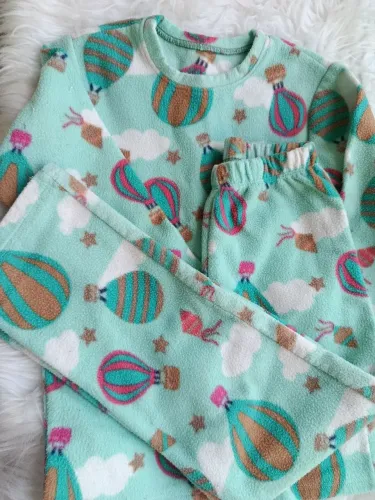 Pijama infantil quentinho Tam 10