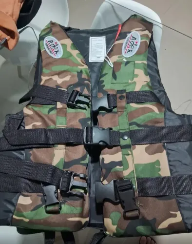 Colete salva vidas ideal para jetsq e caiaque 90kg