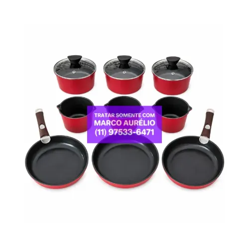 Kit 9x Peças de Panela e Frigideiras Neoflam - R$ 1.000 Kit