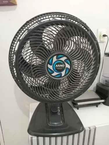 Ventilador arno 40 cm preto 
