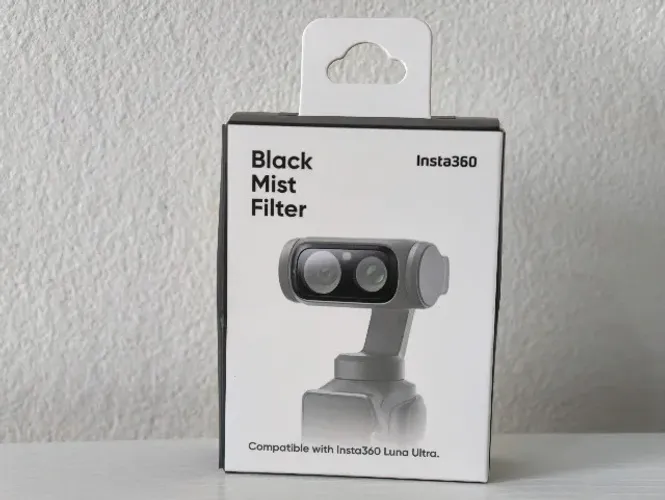 Filtro Magnético Original Insta360 Black Mist Filter para câmera Luna Ultra