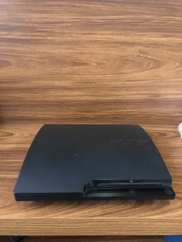 PS3 Slim 160GB + controle e jogos