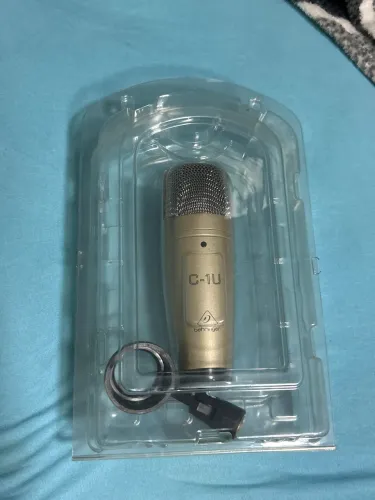 Microfone Condensador C-1U (VENDA RÁPIDA, PREÇO FINAL!)