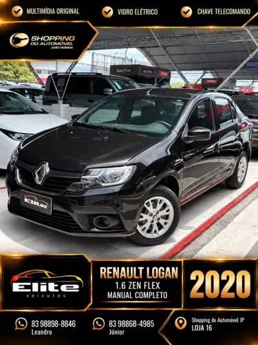 Renault Logan Zen Flex 1.6 16V 4P Mec. 2020