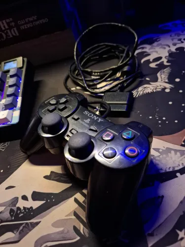 Controle PS2 Original Sony, Série A