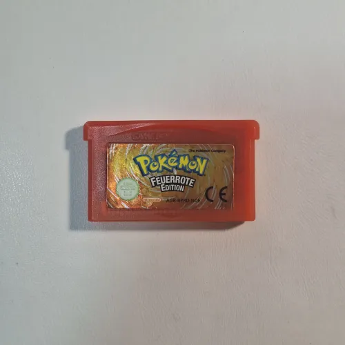 Cartucho jogo Pokémon FireRed original (em alemão)