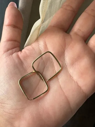 Argola em ouro 18k