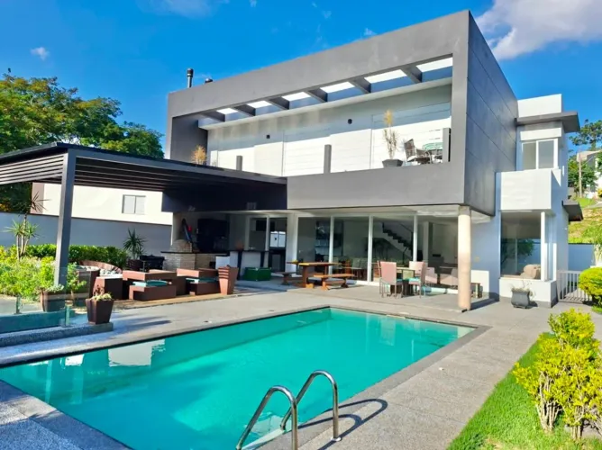Golf Village - Casa com 4 dormitórios, 400 m² - venda por R$ 3.300.000 ou aluguel por R$ 1