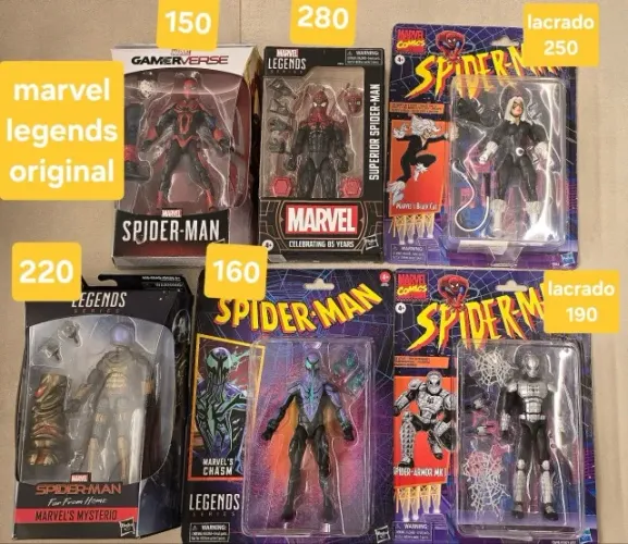 Homen Aranha, Spider Man Figuras (LEIA DESCRIÇAO)