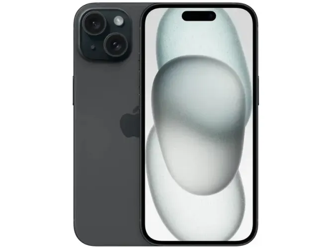 Apple iPhone 15 128GB Preto 6,1" 48MP iOS 5G