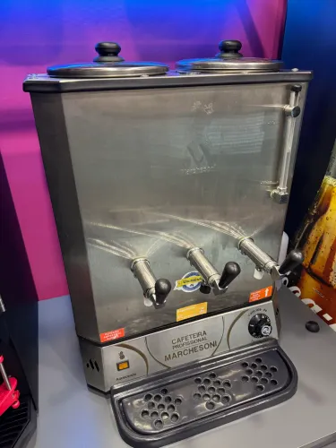 Vendo cafeteira 8L inox de duas cubas (nova)