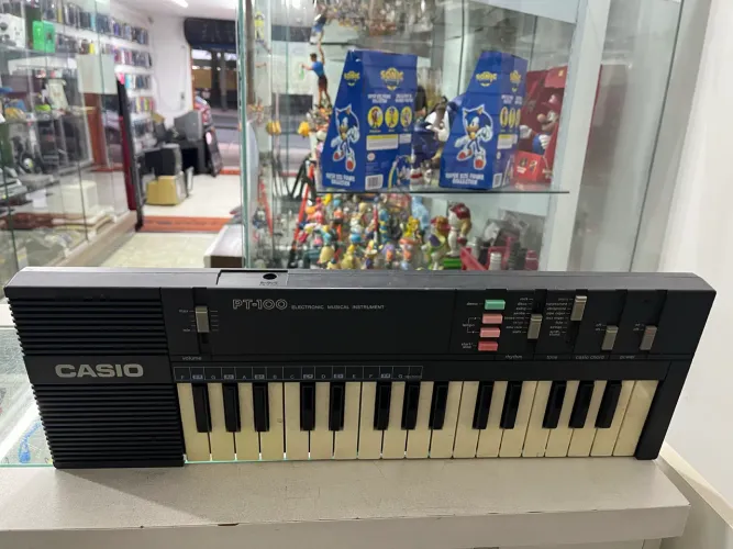 Mini teclado casio pt100