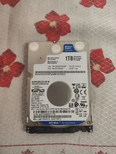 HD 1 TB 2.5 IDEAL PARA NOTEBOOK