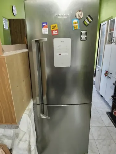 Geladeira Brastemp Frost Free Inox 220w