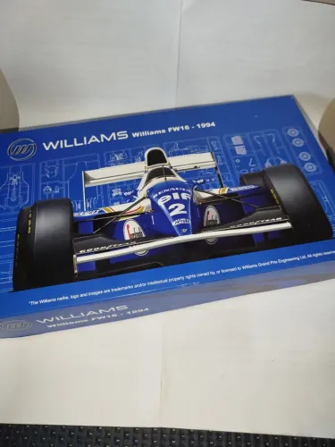 Plastimodelismo Ayrton Senna Williams 