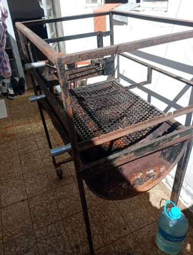 Churrasqueira tambor gira gril 