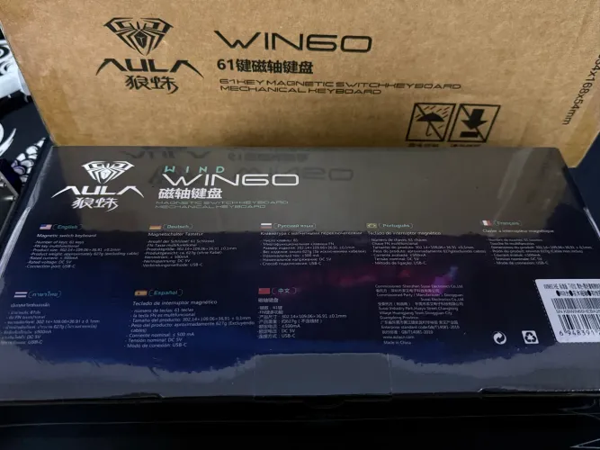 Teclado Magnético Aula Win60 - Lacrado